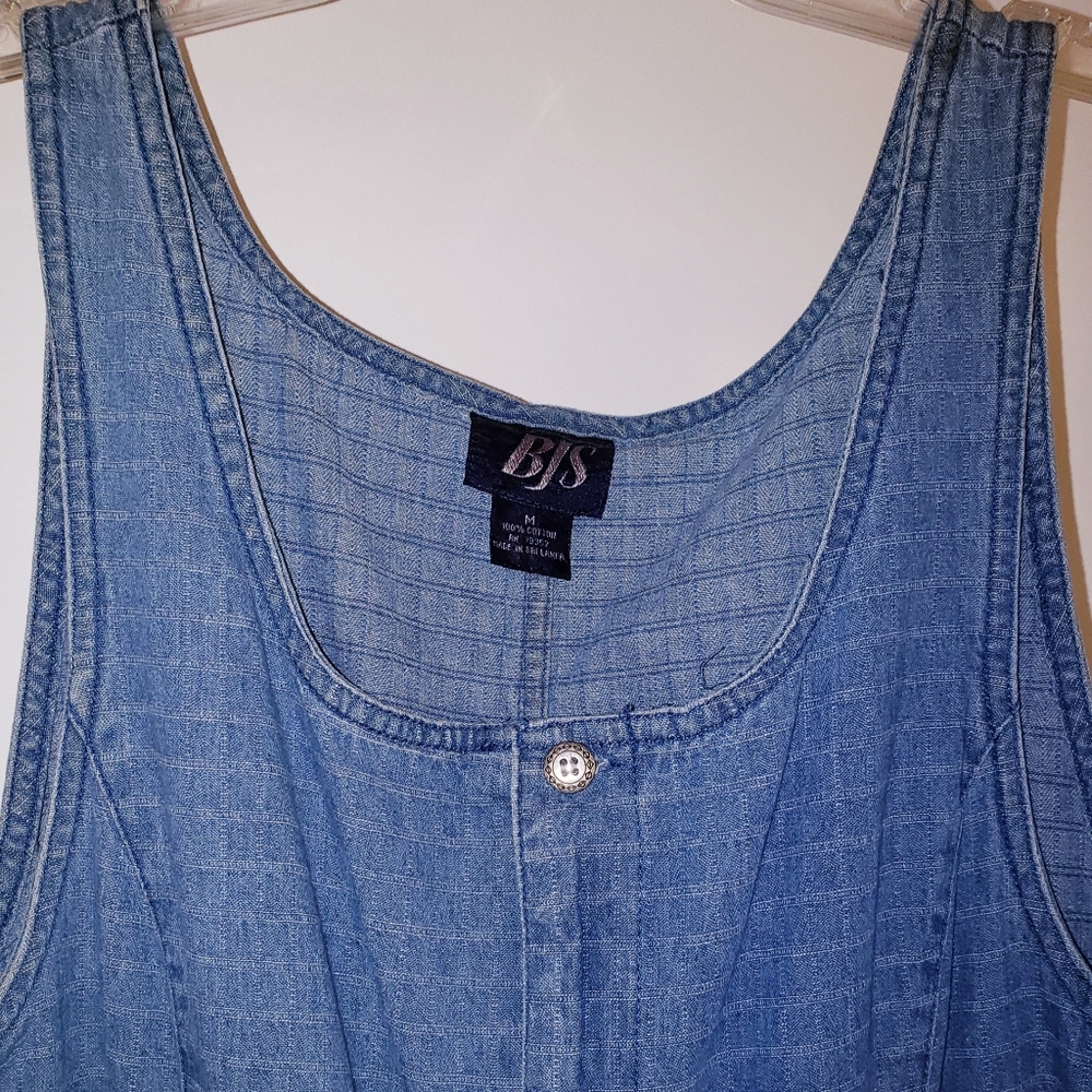 Perfect denim dress, M, cotton